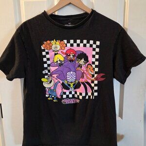 Cartoon Network Powerpuff Girls Villains Graphic Tee M Mojo Jojo HIM